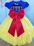 Vestido Festa Branca de Neve Tradicional - B'DAY KIDS MUNDO INFANTIL