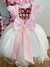 Vestido Festa Rosa - B'DAY KIDS MUNDO INFANTIL