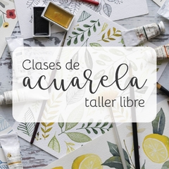 Clases de acuarela (Una vez x semana)