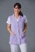 484 - Jaleco feminino cavado para enfermeira padrão