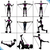 Imagem do Kit Extensor Elastico 11 Peças Exercicio Fitness Pilates