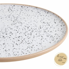 Plato de postre Dots - comprar online