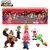 Figuras de Acción Super Mario Bros, 6 Unidades Por Set