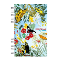 Cuaderno rayado Mariposas de Colombia