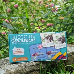 Juego de parejas Animales de Colombia