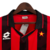 Camisa Milan Retrô 1988/89 Vermelha e Preta - Lotto - CADASTRO EXPRESS