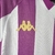 Camisa Real Valladolid I 23/24 - Torcedor Kappa Masculina - Branca com detalhes em roxo - CADASTRO EXPRESS