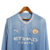 Camisa Manchester City I 23/24 - Manga Longa - Torcedor Puma Masculina - Azul - CADASTRO EXPRESS