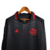 Camisa Retrô Flamengo III manga longa 19/20 - Adidas Masculina - Preta com detalhes em vermelho - CADASTRO EXPRESS