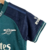 Kit Infantil Arsenal III 23/24 Adidas - Verde com detalhes em azul e branco