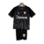 Kit Infantil Atlético de Bilbao Goleiro Castore 23/24 - Preto com detalhes em branco