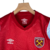 Kit Infantil West Ham I Umbro 23/24 - Vinho com detalhes em azul na internet