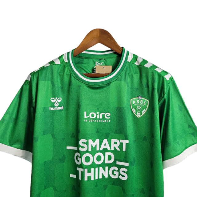 Camisa Saint-Étienne Home (1) 2023/24 Hummel Torcedor Masculina