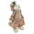 Urso Encantado Natalino Decorativo 36cm em Poliéster Bela Flor