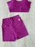 Shorts Shine Canelado Pitaya - comprar online