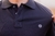 Camisa Polo Masculina Preta com Logo em Metal e Botões Personalizados na internet