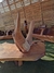 Escultura de Pássaro Colibri Grande - Jacarandá do Cerrado - Clube do Cavalo Nacional