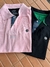 Camisa Polo Feminina com Logo em Metal e Estampa Interna - comprar online