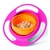 Giro Bowl Com Tampa 360° Graus Prato Snack Infantil Rosa Azul Buba Baby 12+ Meses - comprar online