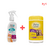 Kit Banho a Seco Gatos + Lenço Umedecido Gatos Pet Clean