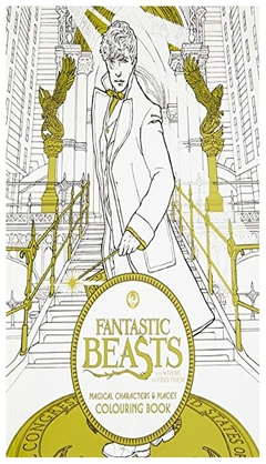 fantastic beasts & where to find them- magical characters & places colourin - aa.vv - aa.vv - harper collins