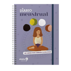 Diario menstrual Tapa violeta - Neyra Paola