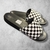 CHINELO SLIDE VANS LA COSTA CHECKBOARD PRETO QUADRICULADO 7ICA - comprar online