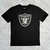 CAMISETA NEW ERA RAIDERS PRETA H069