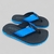 CHINELO KENNER KIVAH PRETO/AZUL ROYAL LK03