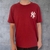 CAMISETA NEW ERA NY YANKEES VERMELHO ESCURO H053