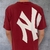 CAMISETA NEW ERA NY YANKEES VERMELHO ESCURO H053 - ATMOSFERA LIFESTYLE surf street 