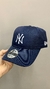 BONÉ NY YANKEES AZUL MARINHO NEW ERA ABA CURVA 9TWENTY N160 - loja online