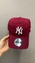 BONÉ NY YANKEES VERMELHO ESCURO NEW ERA ABA CURVA 9TWENTY N461] - comprar online