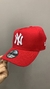 BONÉ NY YANKEES VERMELHO NEW ERA ABA CURVA 9FORTY N099