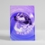 Placa Decorativa Abstract Violet seu Pet