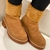 Botas Fem. Em Couro - Nobuck - Whisky Cecconello