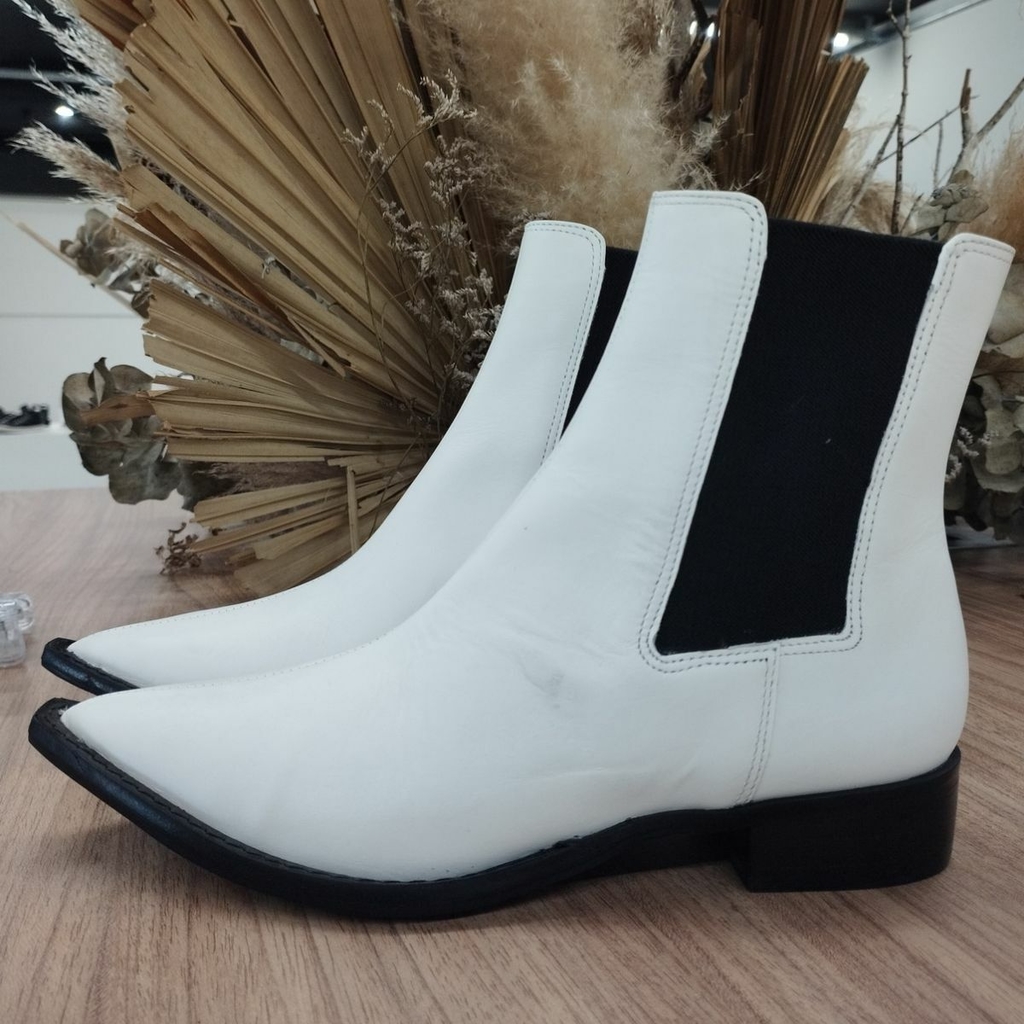 Bota Couro Vegetal Carrano Comprar em Charmy