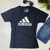 Camiseta Basica Masc Infantil Adidas