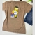 Camiseta Basica Masc Infantil Nike Simpsons