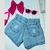 Shorts Jeans Infantil Feminino Cecília Marta - comprar online