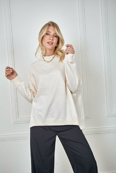 Sweater redondo ancho - tienda online