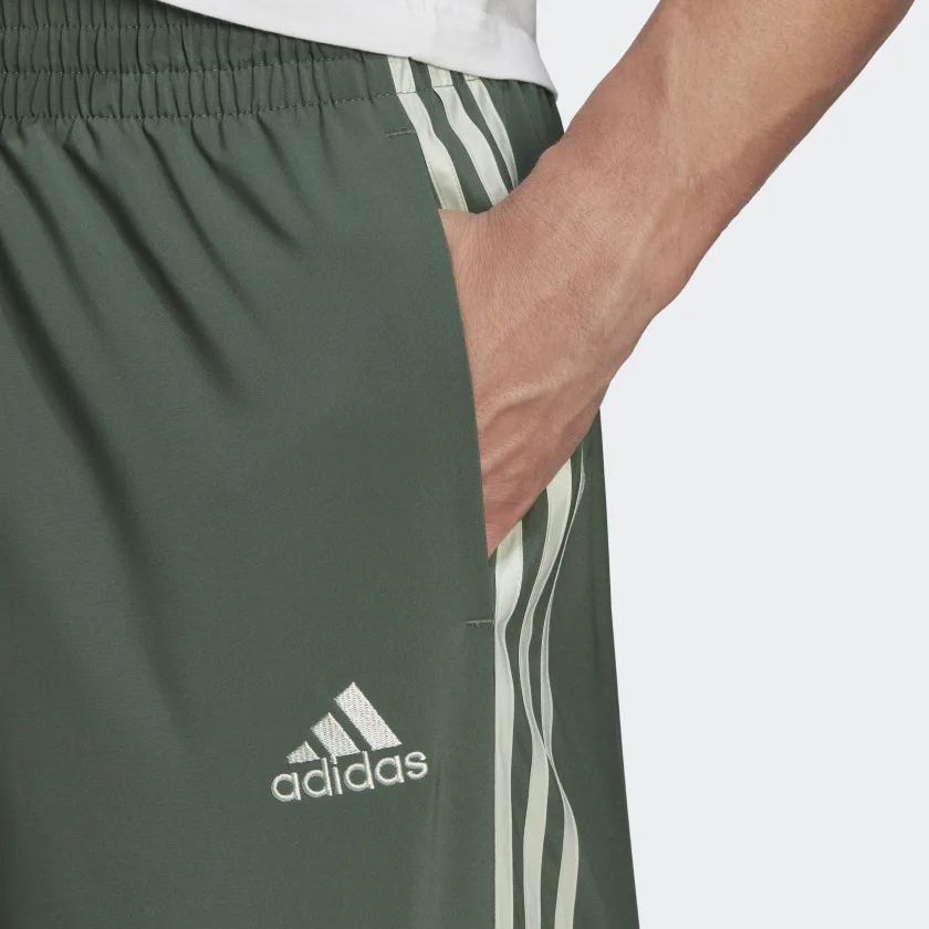 Shorts Adidas Chelsea 3 Listras - masculino - preto+branco Preto