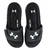 Chinelo Slide Under Armour Ignite Vi - Preto+Branco 3025902 - comprar online