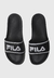 Chinelo Slide Fila Drifter Stripes Preto F01SD00007-180 - loja online