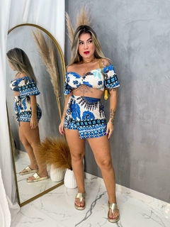 CONJUNTO TOP + SHORT SAIA