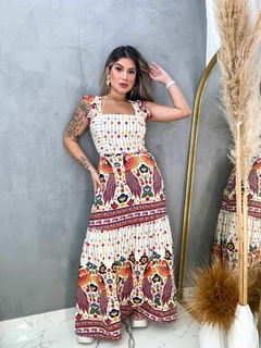 VESTIDO ALÇA BABADO