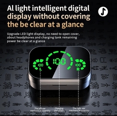 Fone De Ouvido Bluetooth 5.1 Com Tela Sensível Ao Toque LED TWS - comprar online
