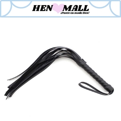 Látigo De Cuerdas - Flogger - Bdsm Negro / Rojo - comprar en línea