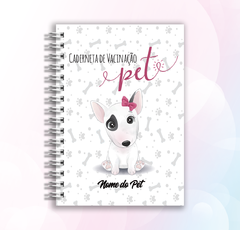 Caderneta Pet - Bull Terrier - comprar online