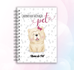 Caderneta Pet - Chow Chow - comprar online